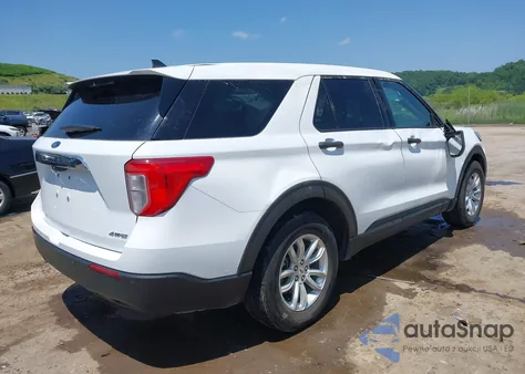 2021 Ford Explorer z USA, uszkodzony, nr VIN 1FMSK8BH6MGA57686